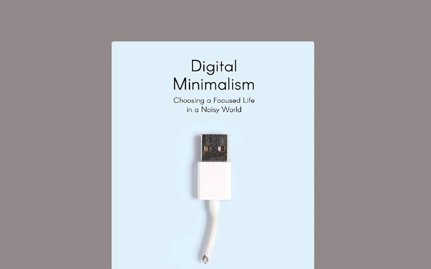 „Minimalism digital” de Cal Newport